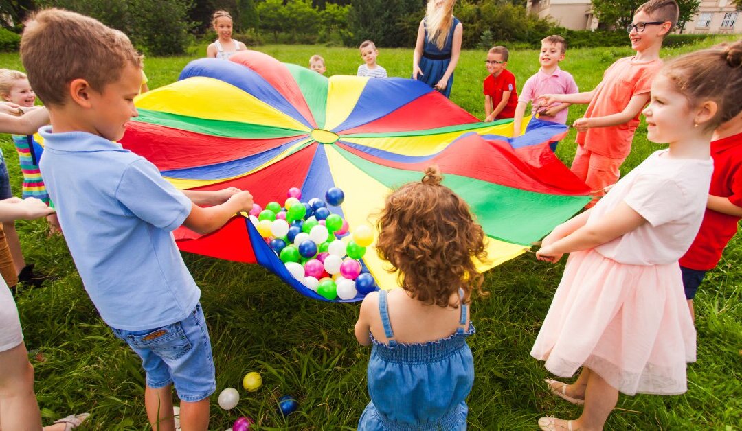 Kinderen leren samenwerken